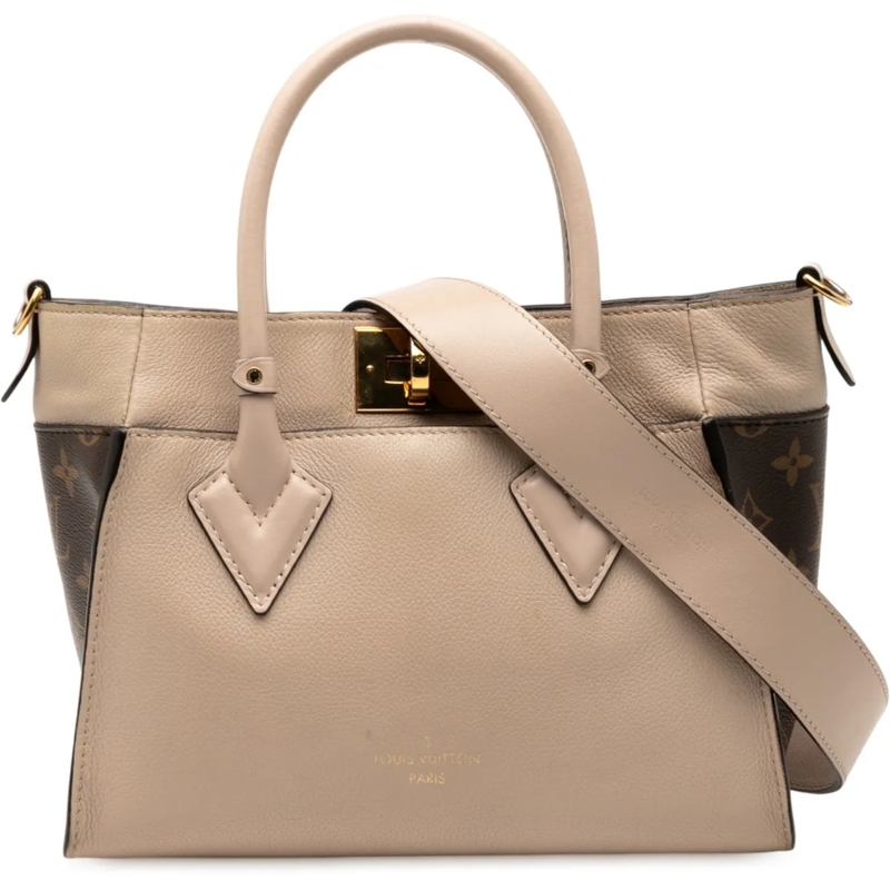 Louis Vuitton Schultertasche Monogram On My Side PM braun