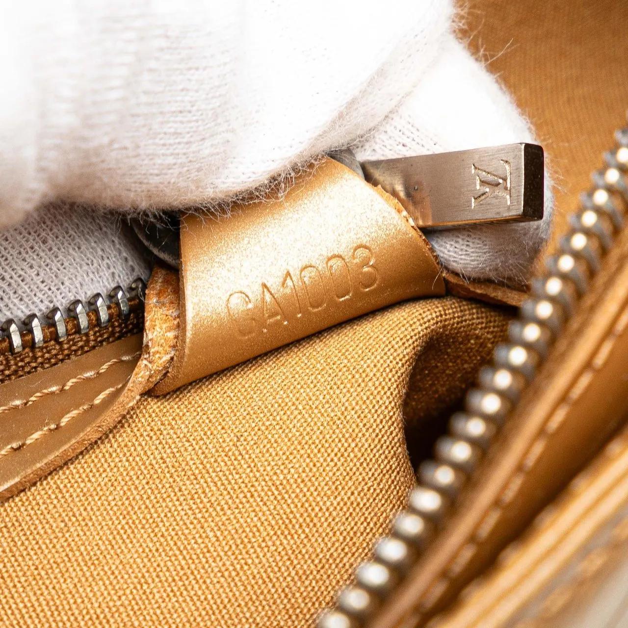 Thumbnail - Louis Vuitton Shopper - Monogram Mat Stockton - Gr. unisize - in Gold - für Damen