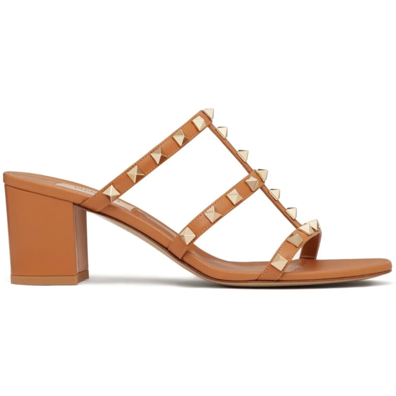 Valentino Garavani Sandalen Sandals Leather Brown braun