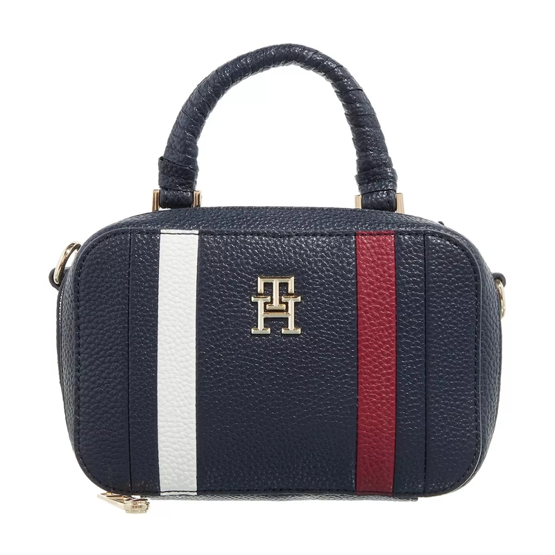 Tommy Hilfiger Sac à bandoulière Th Emblem Trunk Corp Space Blue