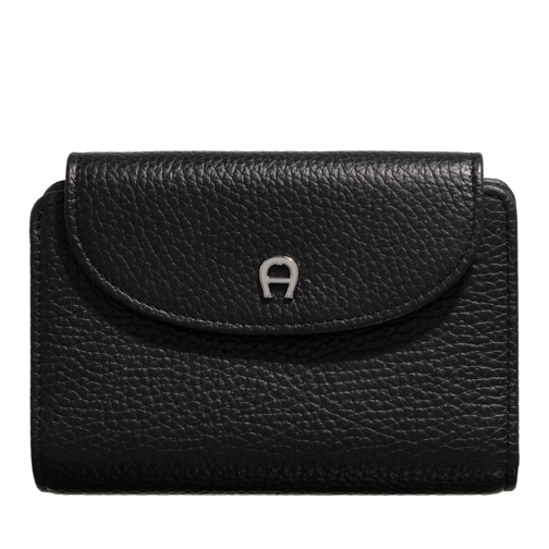 AIGNER Basics Black Portafoglio a due tasche