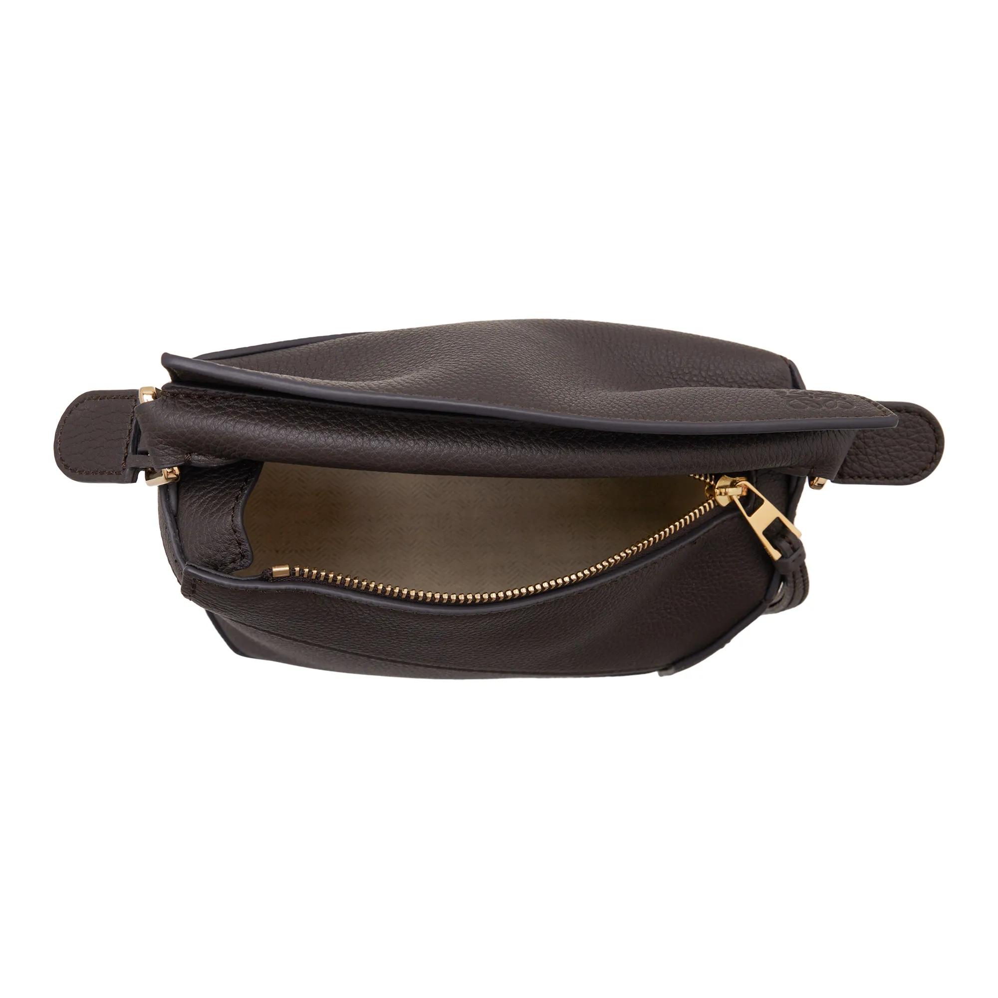 Loewe Crossbody bags Puzzle Edge Mini in donkergrijs