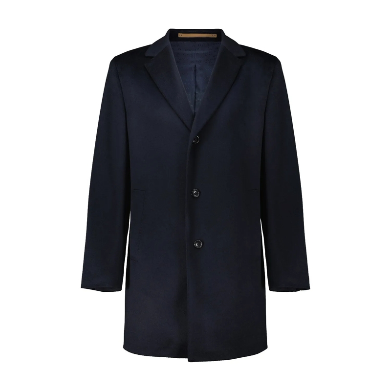 Dressler Wintermantel Mantel aus Kaschmir Dunkelblau