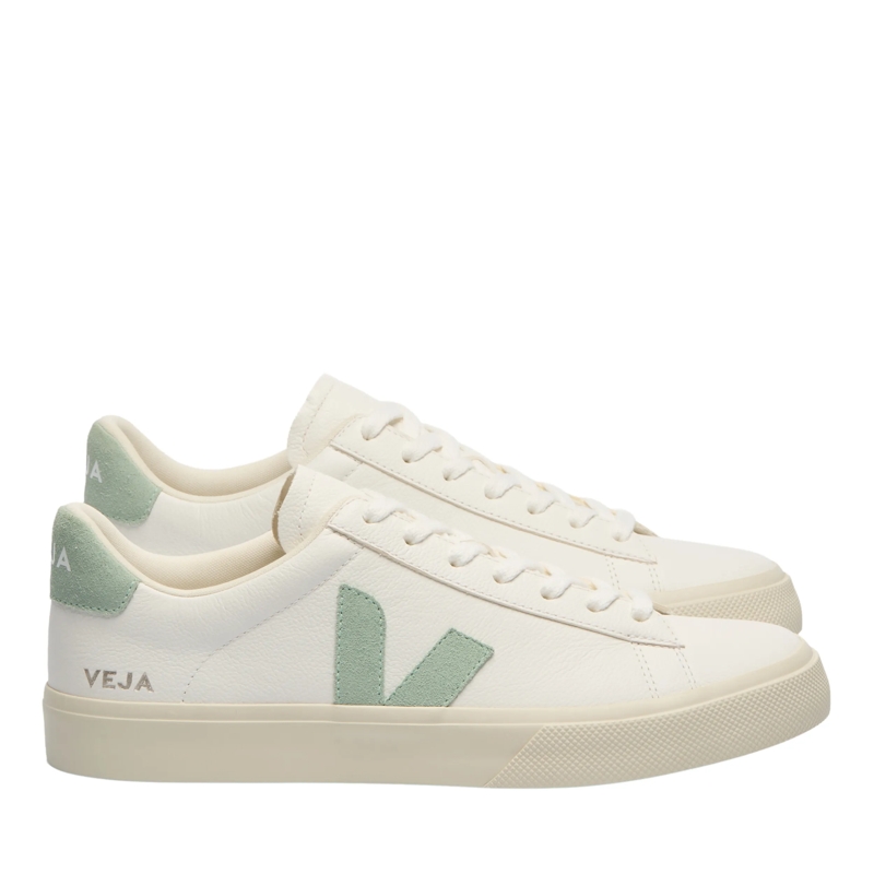 Veja Lage-top sneaker Campo Leather Extra White Matcha