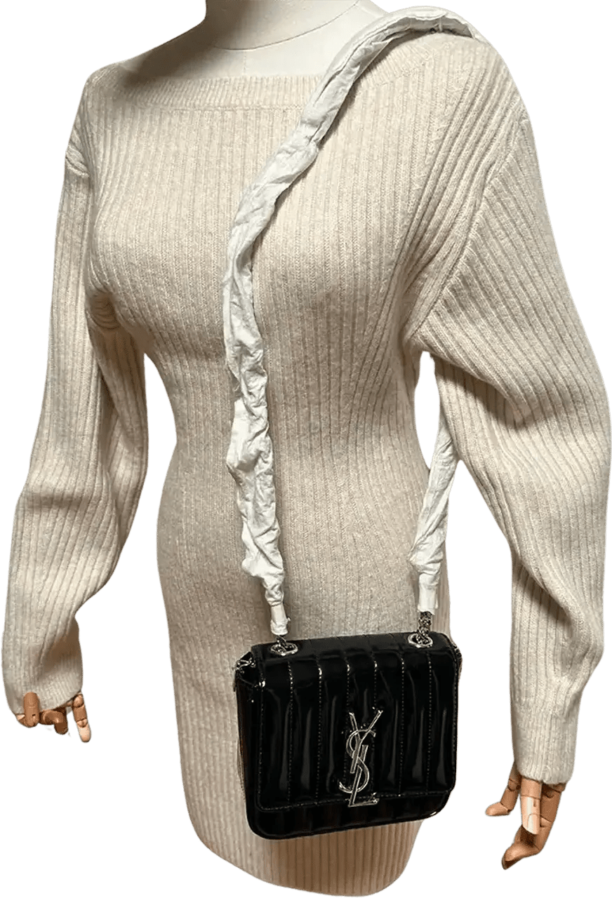 Thumbnail - Saint Laurent Hobo Bags - Saint Laurent YSL Vicky Small patent leather / unw - Gr. unisize - in Bunt - für Damen