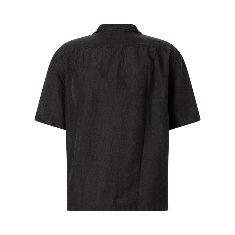 Lacoste Chemise Relaxed-Fit Hemd aus Leinen weiß(Image 5)