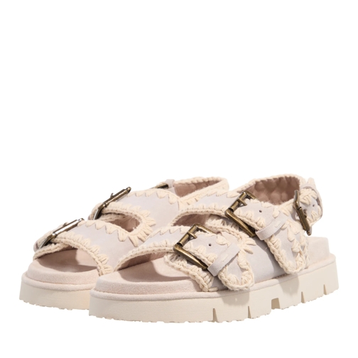 Mou NEWBIO Nr.02 Buckles Kreide Sandal