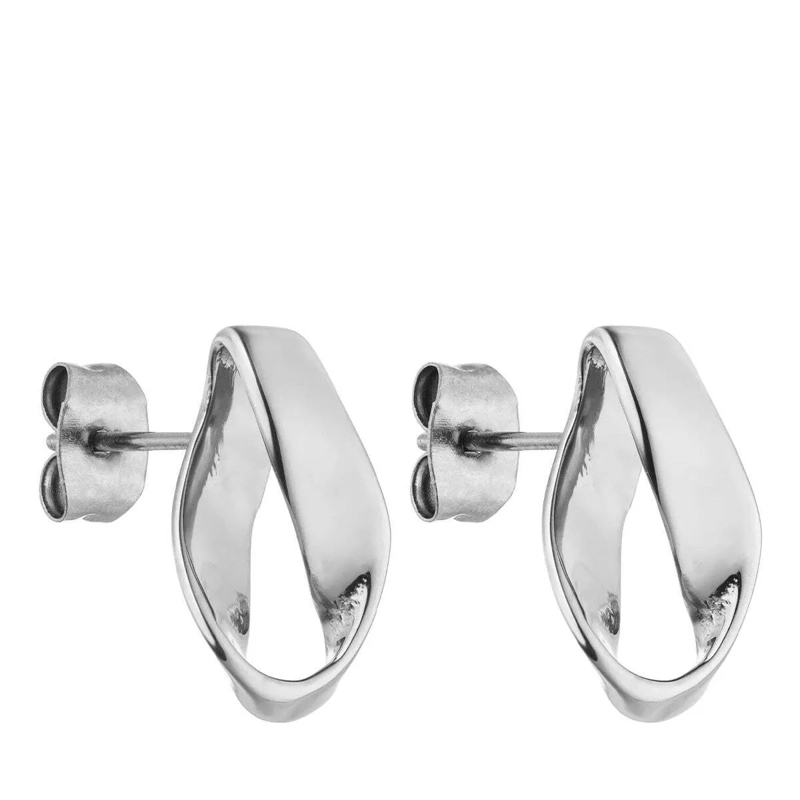 Purelei Ohrstecker Ohrringe Twist silber