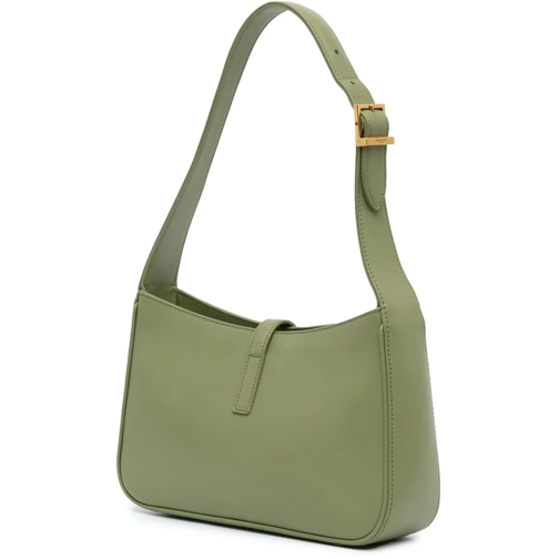 Saint Laurent Sac à bandoulière 2021 Leather Le 5 a 7 Shoulder Bag grün (Image 2)