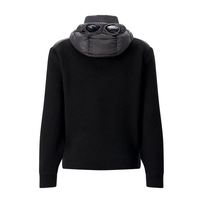CP Company veste Daunenjacke mit Goggle-Detail schwarz(Image 2)