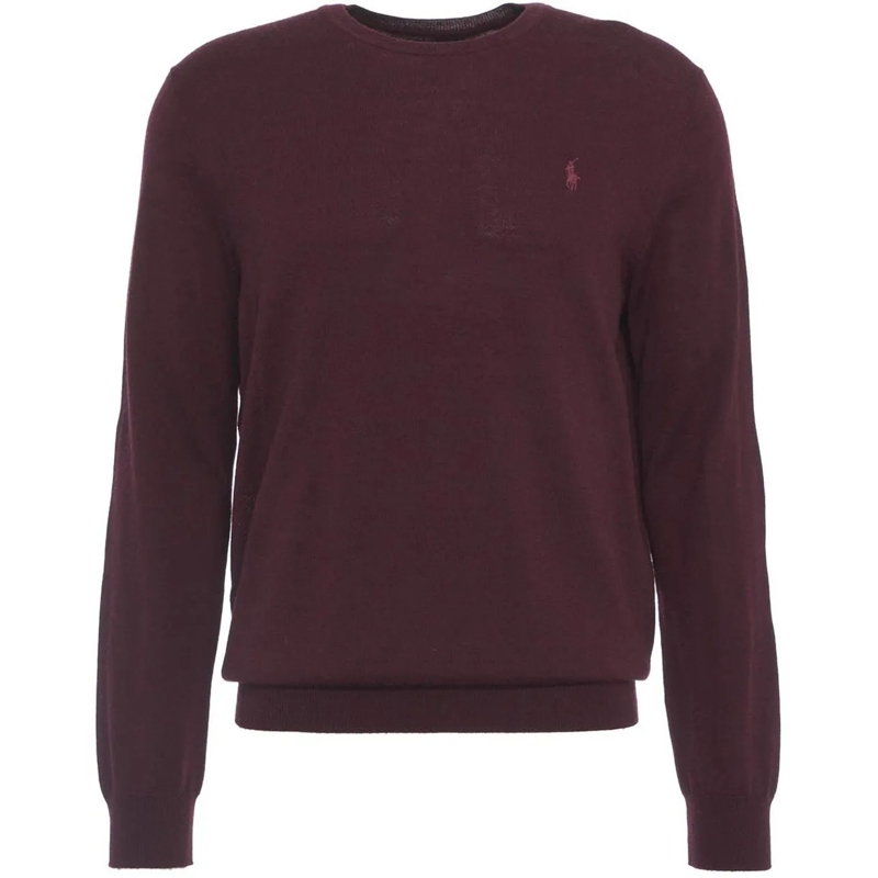 Ralph Lauren Sweat-shirt Slim fit knit sweater rot