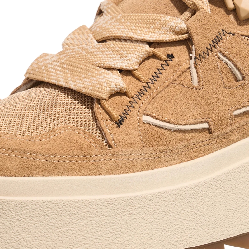 Ash Plateau-Sneaker Movie01 Camel/Eggnug Fur(Image 5)