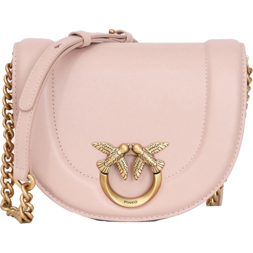 Pinko Schoudertas tas rond pink rose