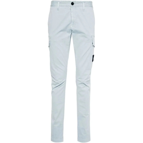 Stone Island Pantalon décontracté licht blauwe cargo blau