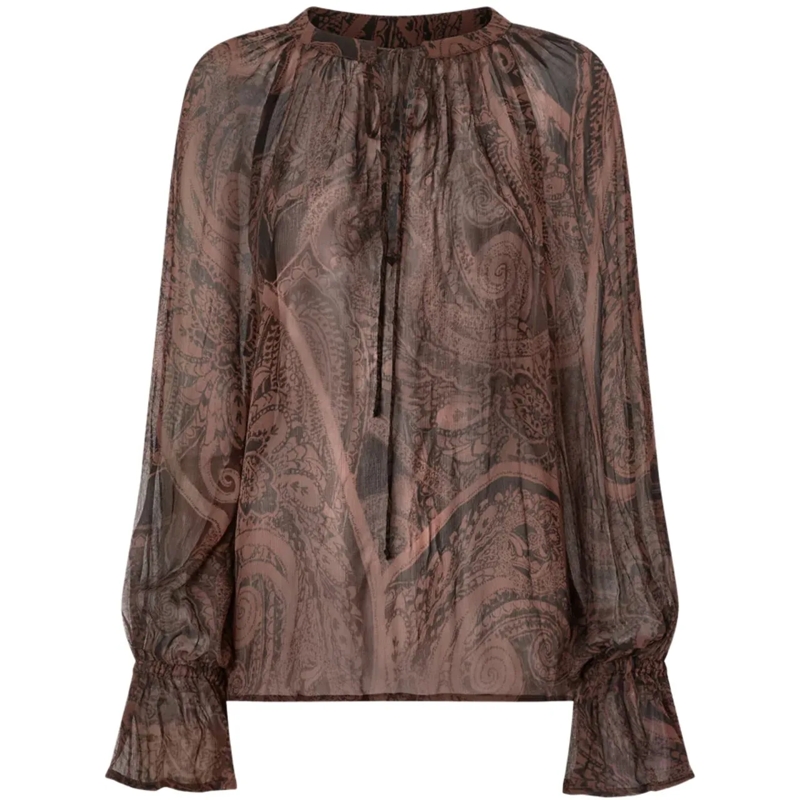 Pinko Bluse Shirts Brown braun