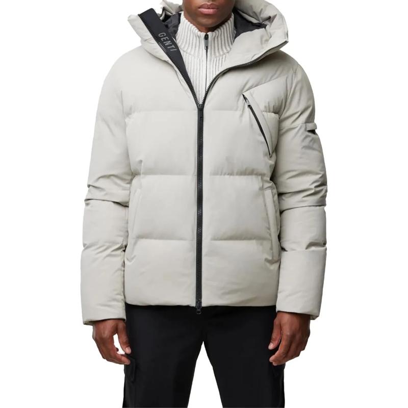 GENTI Daunenjacke Genti Cross  Lichtgrijs N3023-1835 grau(Image 4)