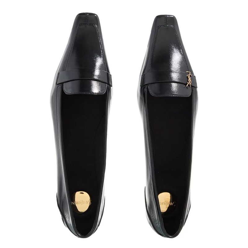 Saint Laurent Ballerinas Poppy Bal Shoes Black(Image 6)