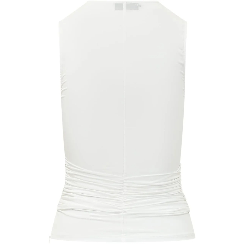 Elisabetta Franchi Top Top Con Nodo weiß(Image 2)
