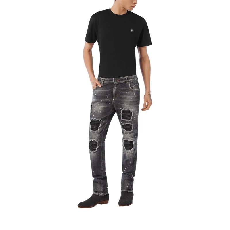 Philipp Plein Skinny-Leg-Jeans Für Ihr Outfit empfehlen wir diese Jeans mit edlen dunkel-grau(Image 3)