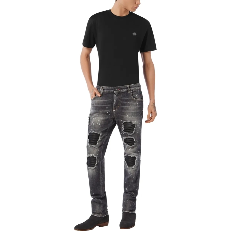 Philipp Plein Skinny-Leg-Jeans Für Ihr Outfit empfehlen wir diese Jeans mit edlen dunkel-grau(Image 4)
