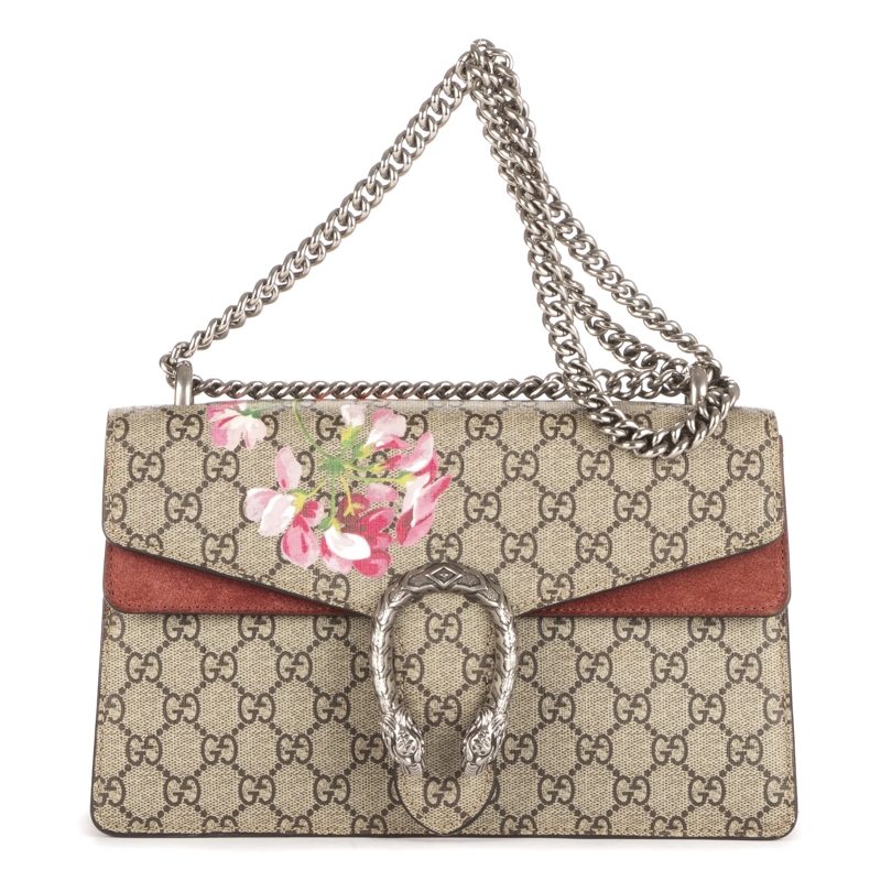 Gucci Crossbody Bag Small Blooms Dionysus beige