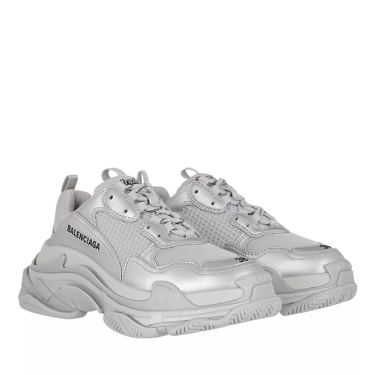 balenciaga shoes silver