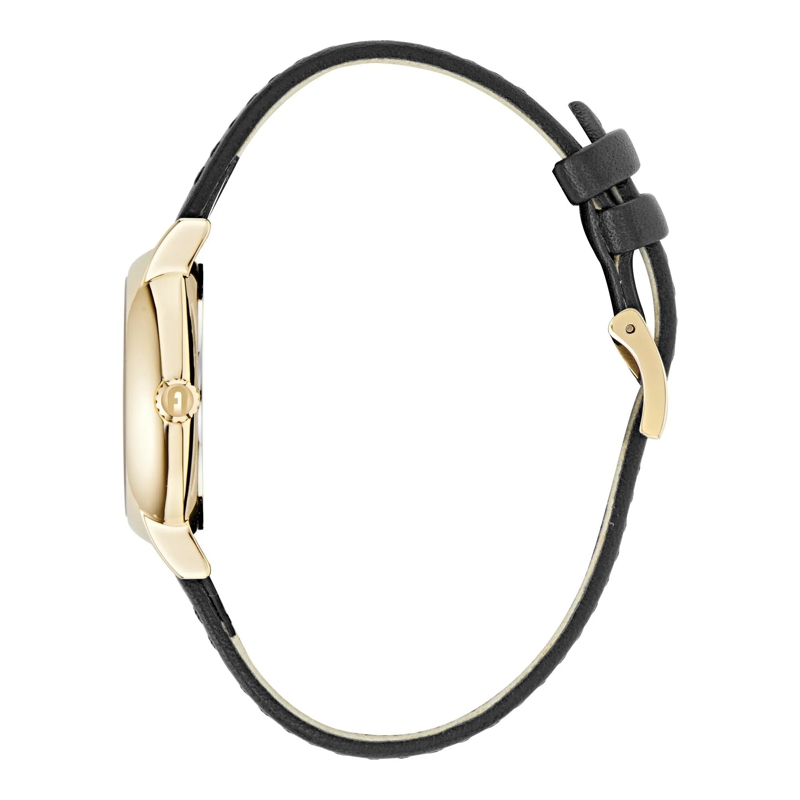 Furla Quarzuhr Quarz-Analoguhr Furla Easy Shape schwarz(Image 2)