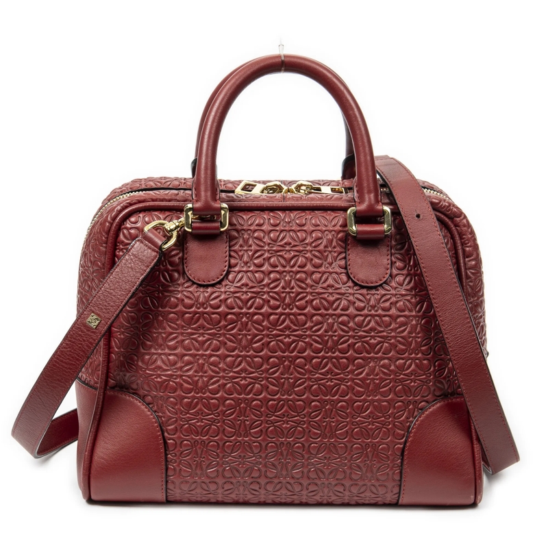 Loewe Crossbody Bag Medium Amazona 75 rot