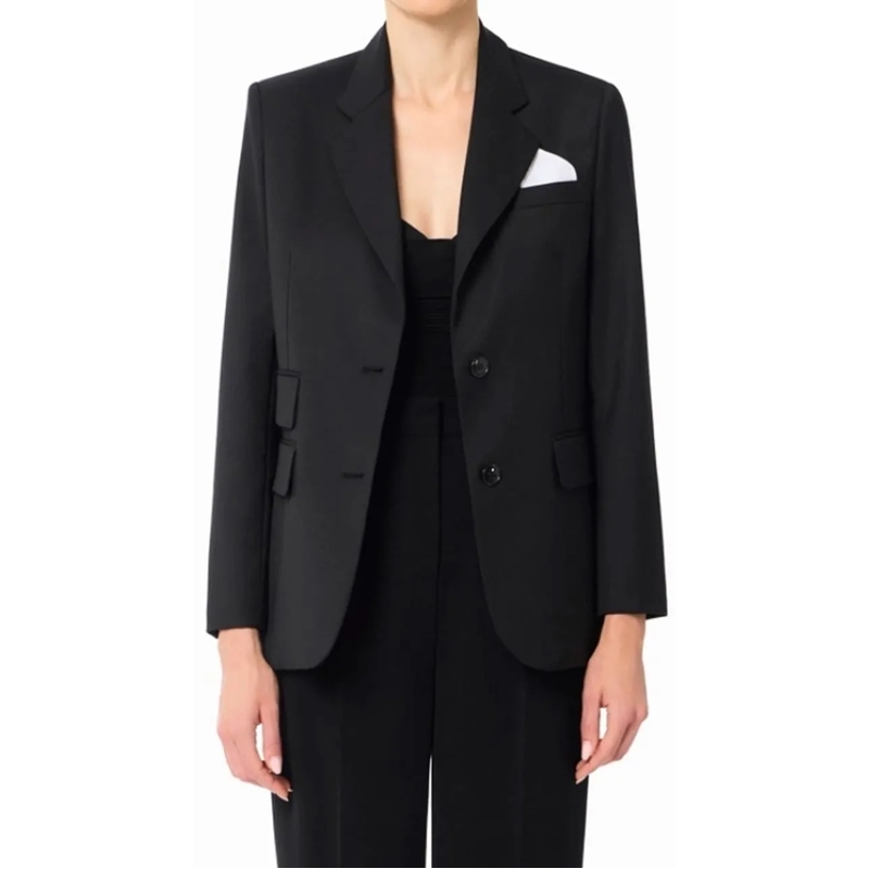 Elisabetta Franchi Übergangsjacke Jackets Black schwarz