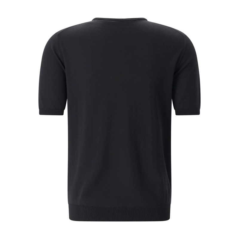 Roberto Collina T-shirt T-Shirt aus Baumwolle schwarz(Image 2)