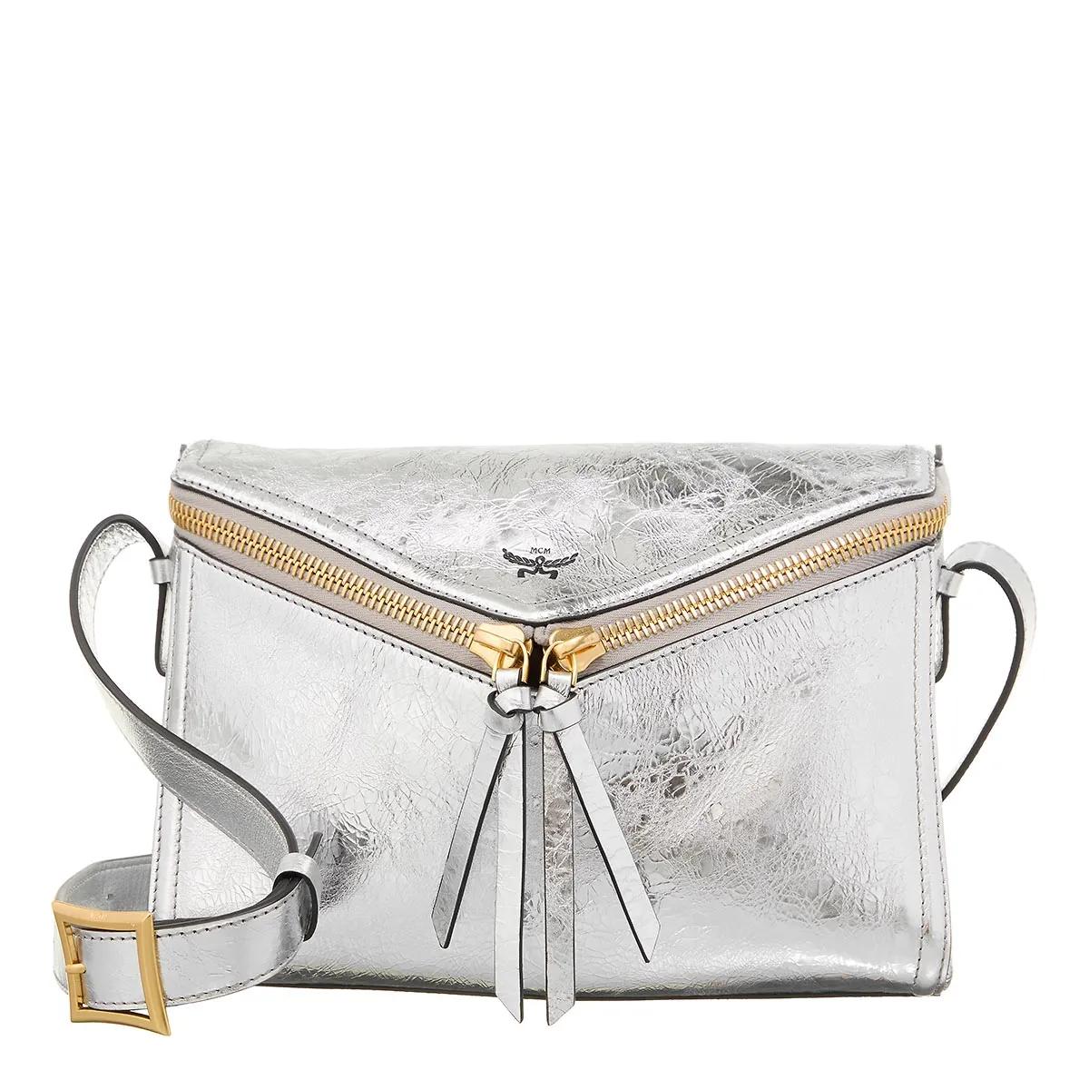 MCM Crossbody Bags - Diamant 3D Leather Shoulder Bag Small Sv - für Damen