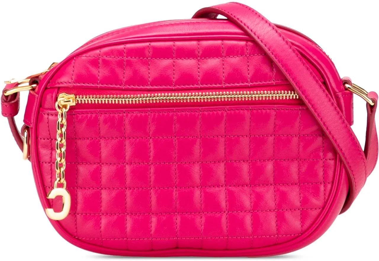 Celine Hobo Bags - Quilted Calfskin C Charm Crossbody - Gr. unisize - in Gold - für Damen