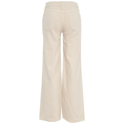 Mother Jeans à jambe droite Flared jeans 'The Roller Fray' beige (Image 2)