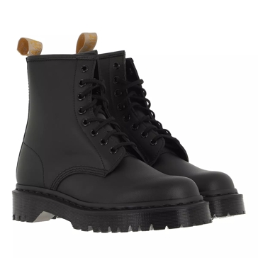 Dr. Martens Vegan 1460 Bex Mono Black Felix Rub Off Lace up Boots