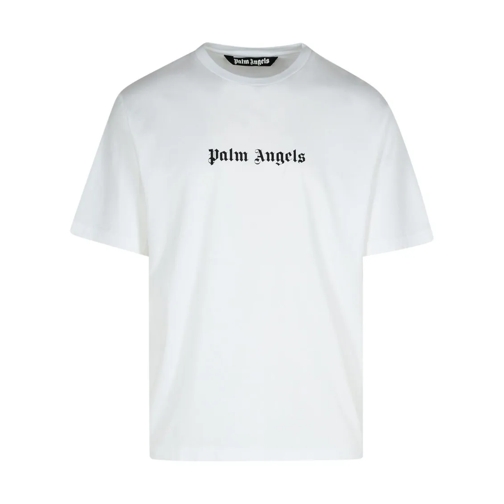 Palm Angels T-Shirts White Cotton T-Shirt White