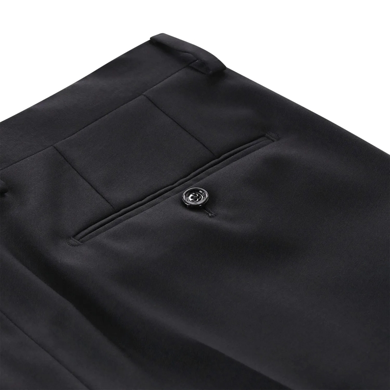 Lardini Anzugkombination Zweiteiliger Anzug aus Schurwolle schwarz(Image 12)