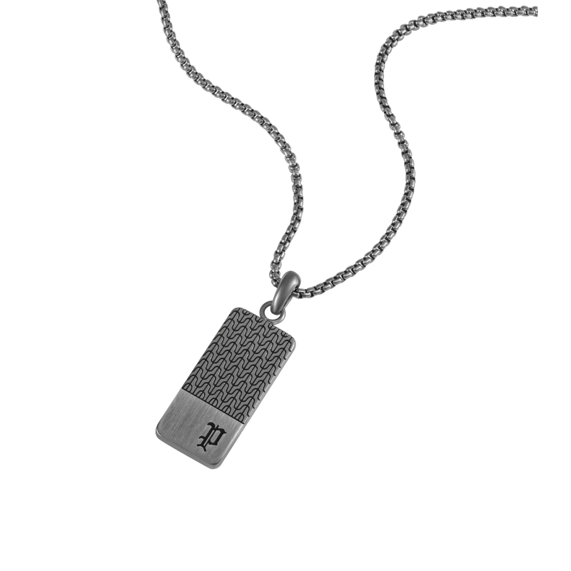 Police  Herrenkette Chainmale- Herrenkette- Farbe: silb grau(Image 2)