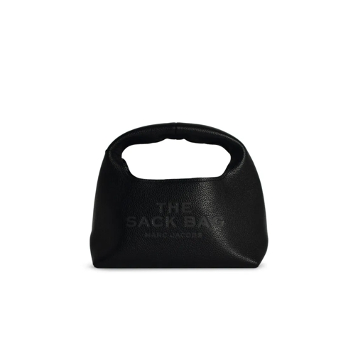 Marc Jacobs The Mini Sack' Black Leather Bag Black Crossbodytas