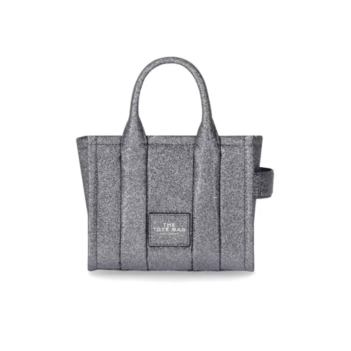 Marc Jacobs The Galactic Glitter Mini Tote Silver Bag Silver Tote