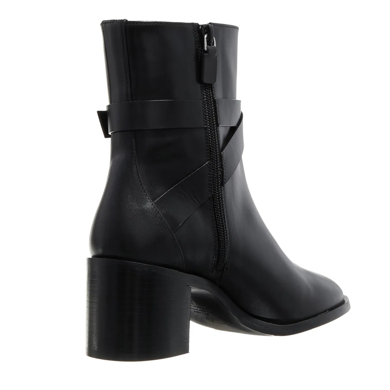 Stuart Weitzman Stiefeletten Esme Belted Zip Bootie Black(Image 3)