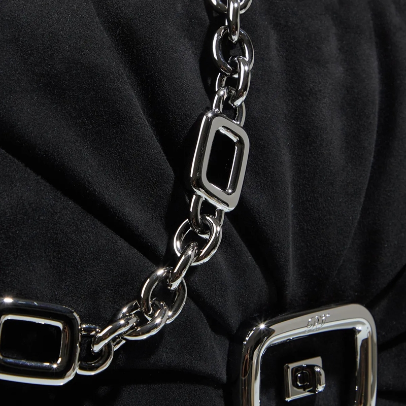 Roger Vivier Crossbody Bag Viv' Choc Large Black(Image 5)