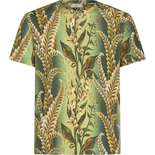 Etro  T-shirts and Polos Green grün