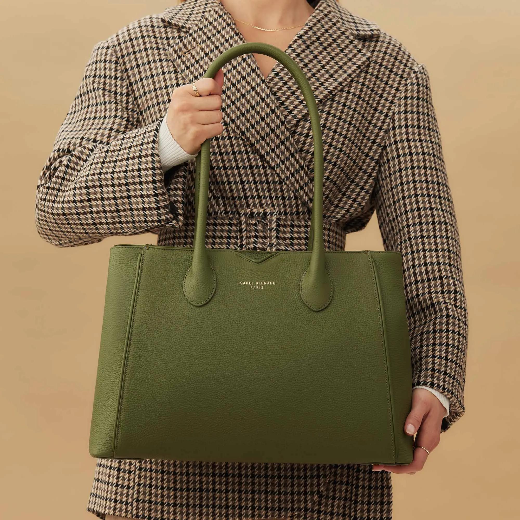 Isabel Bernard Crossbody bags Honoré Cloe Handtasche in groen