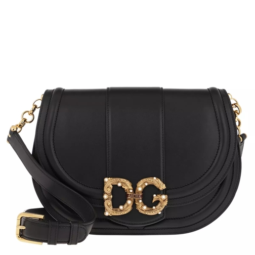 Dolce&Gabbana DG Amore Messenger Bag Black Cross body-väskor