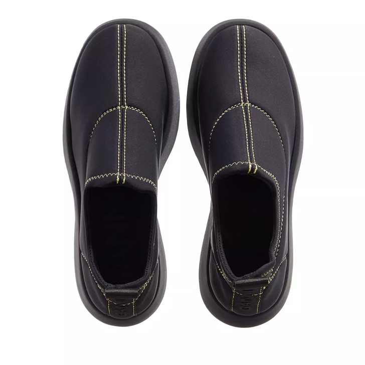 GANNI Retro Flatform Shoe Black Loafer