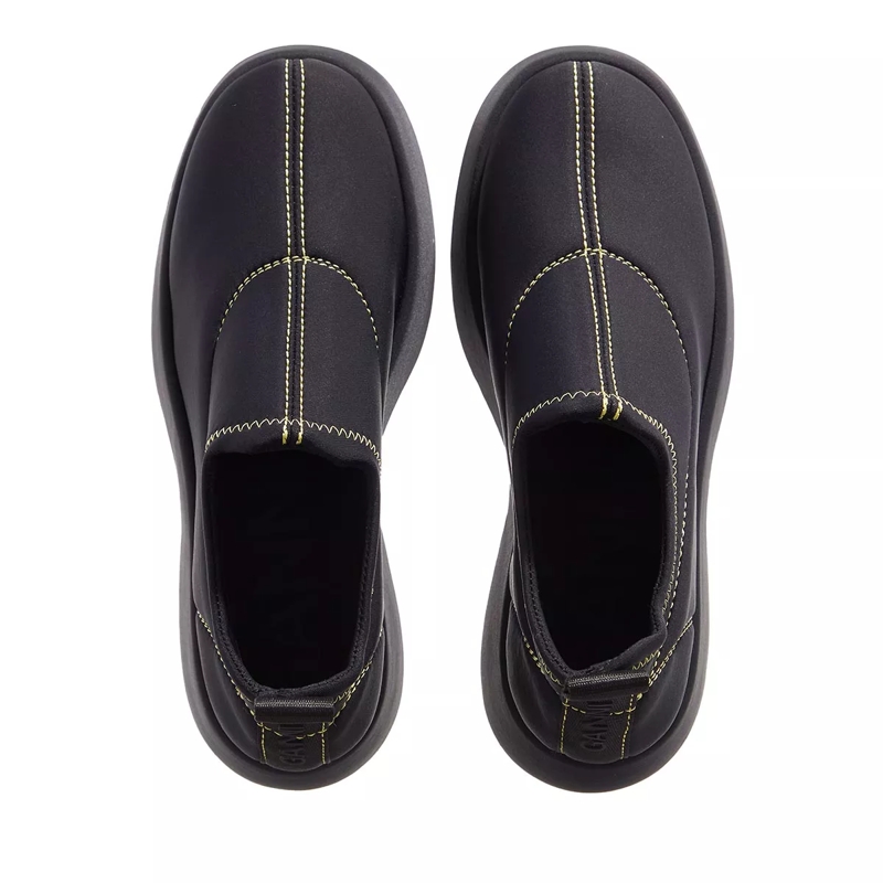 GANNI Loafer Retro Flatform Shoe Black(Image 4)