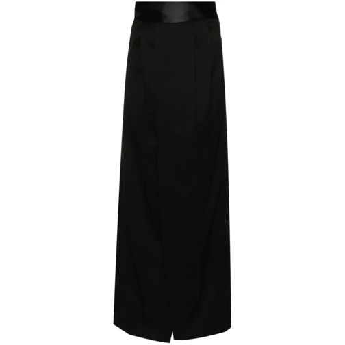 MM6 Maison Margiela Minirokken Long Skirt Black