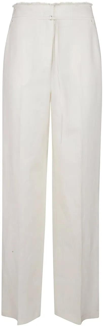 Thumbnail - Patrizia Pepe - Essential Pant White - Größe 38 - weiß