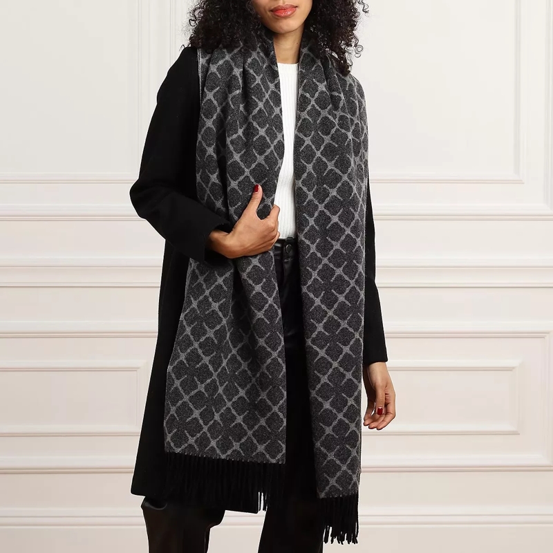 By Malene Birger Wollschal Ortega Light Grey Melange(Image 2)