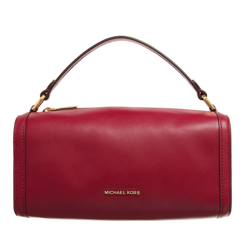 MICHAEL Michael Kors Bowling Bag Orchard Small Th Barrel Crossbody Deep Red